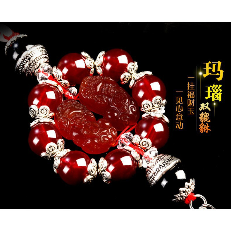 Dây đeo cặp Ghê phong thủy trên xe ô tô xe hơi