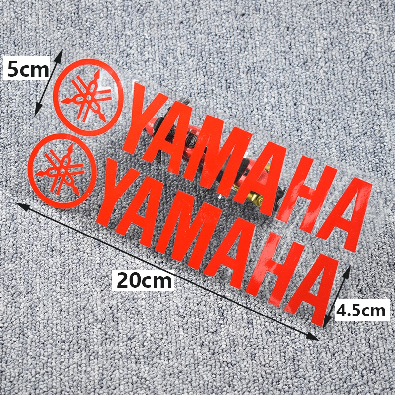 Miếng Dán Phản Quang 2d Trang Trí Bình Xăng Xe Mô Tô yamaha