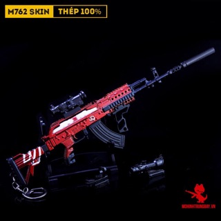 💥MÔ HÌNH M762 TẶNG SCOPE - MÓC KHOÁ PUBG💥