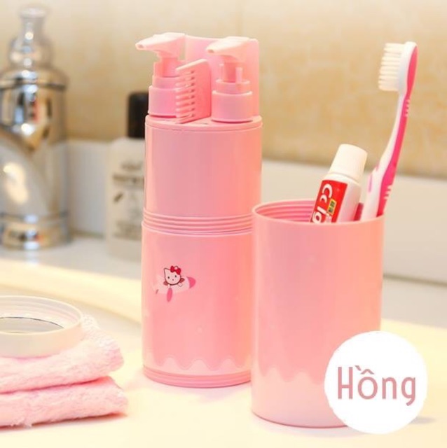 [HOT - Tặng 1 bàn chải Thái] Travel Kit 5 món tiện lợi khi đi du lịch