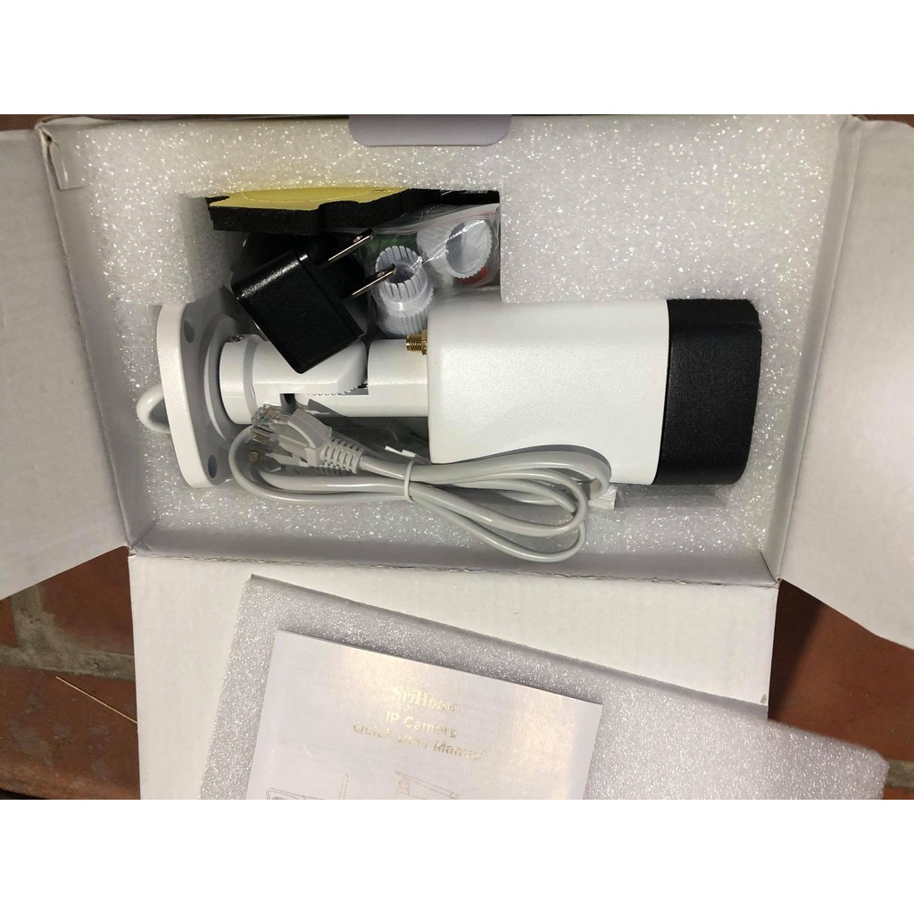 Camera IP wifi Srihome SH035 3.0MP 1269 Pixel FullColor - Xem Đêm Có Màu - Vỏ Kim Loại kèm thẻ nhớ 64G | BigBuy360 - bigbuy360.vn