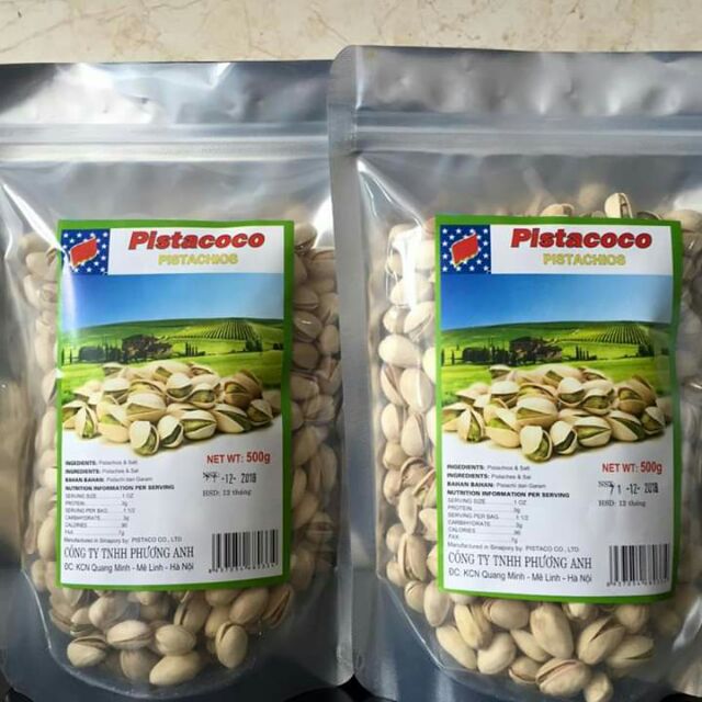 Hạt dẻ cười không tẩy 500g