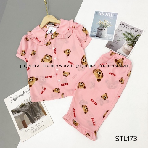 Bộ đồ ngủ pijama lửng lụa mango cao cấp in hình siêu xinh chất mềm mịn, pizama hàng có size