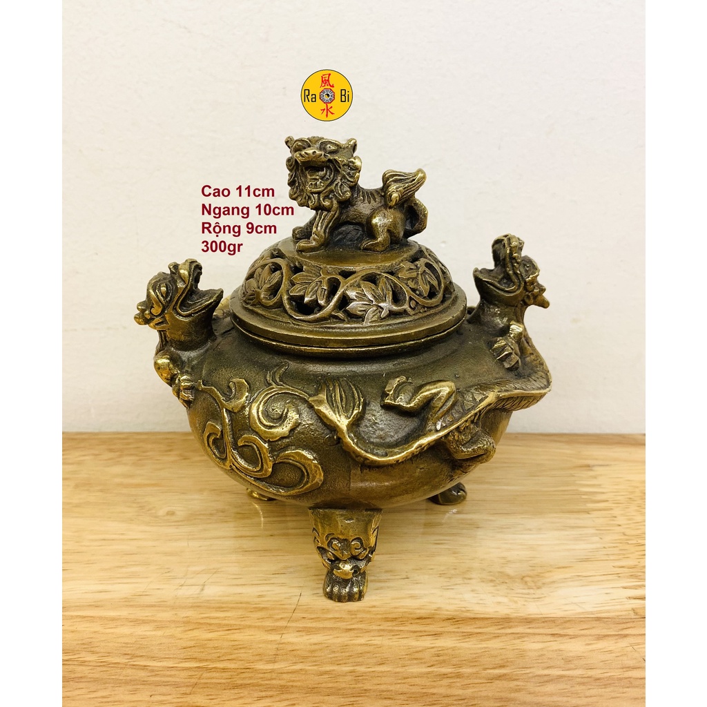 Lư Trầm Lân - Vật Phẩm Đồng Thờ Cúng