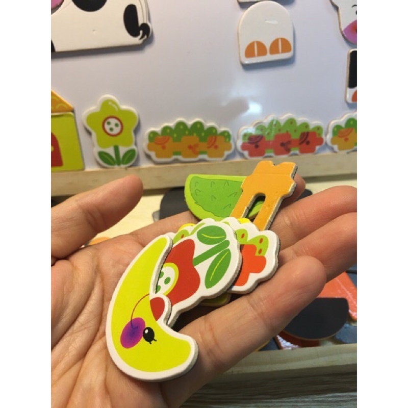 Ghép hình nam châm cho bé trai🌈 Ghép hình nam châm chủ đề động vật🌈 Ghép hình thông minh
