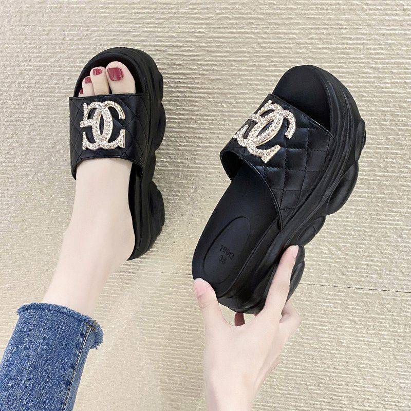 Dép Sandal Đế Xuồng Dày Thời Trang Mùa Hè