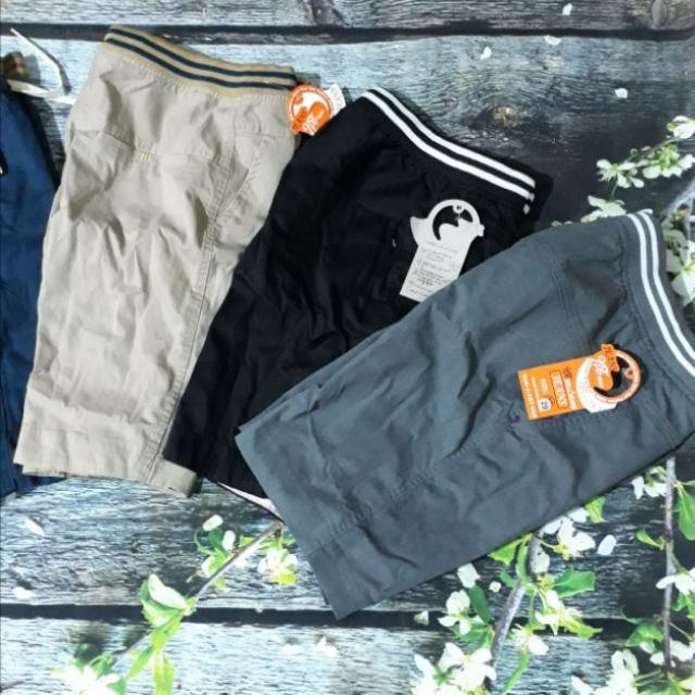 Quần sọt kaki lưng thun