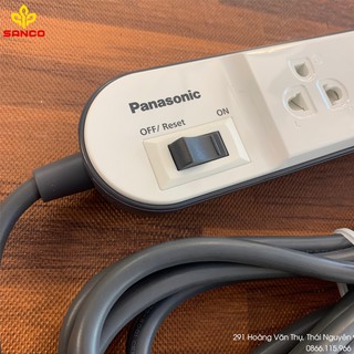 Ổ cắm điện 3 lỗ Panasonic