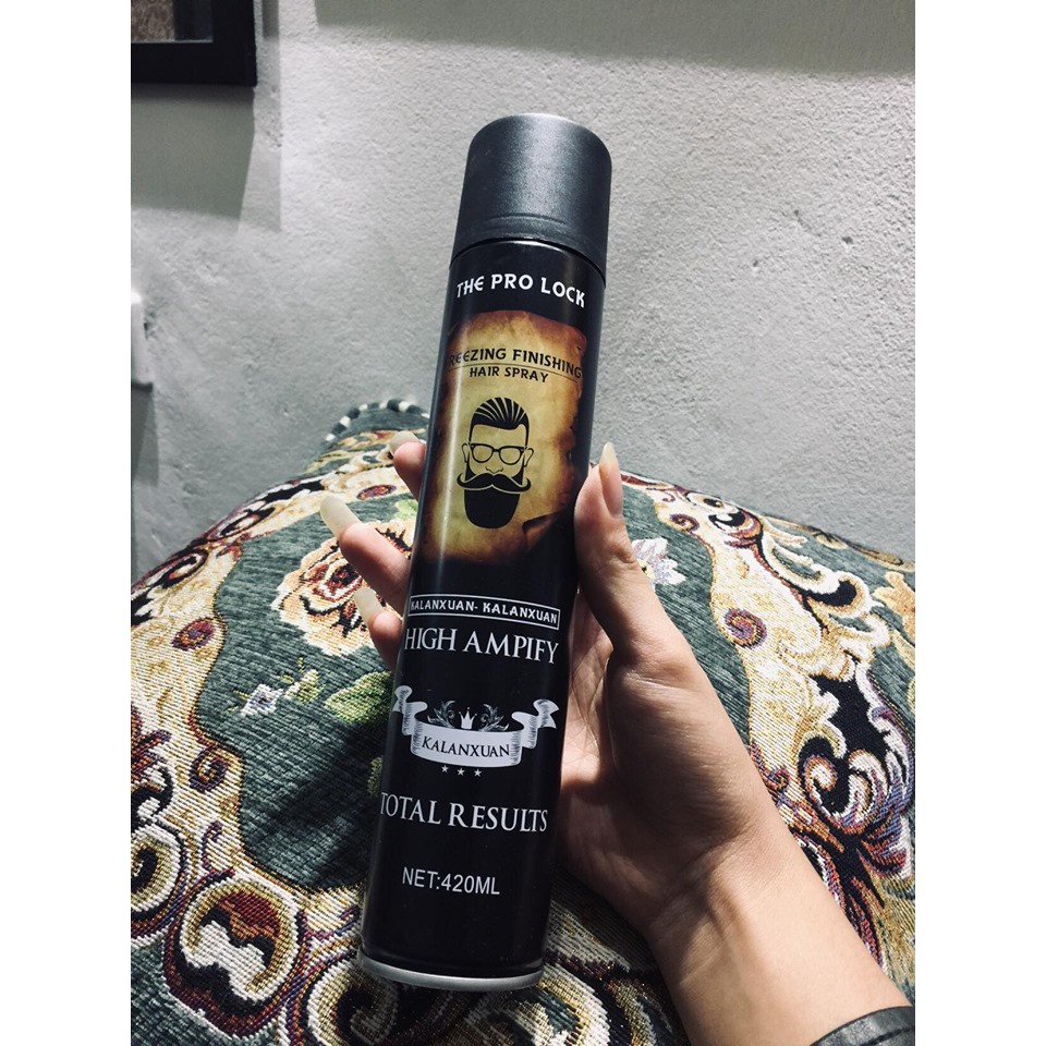 Gôm xịt tóc tạo phồng The Pro Lock 420ml
