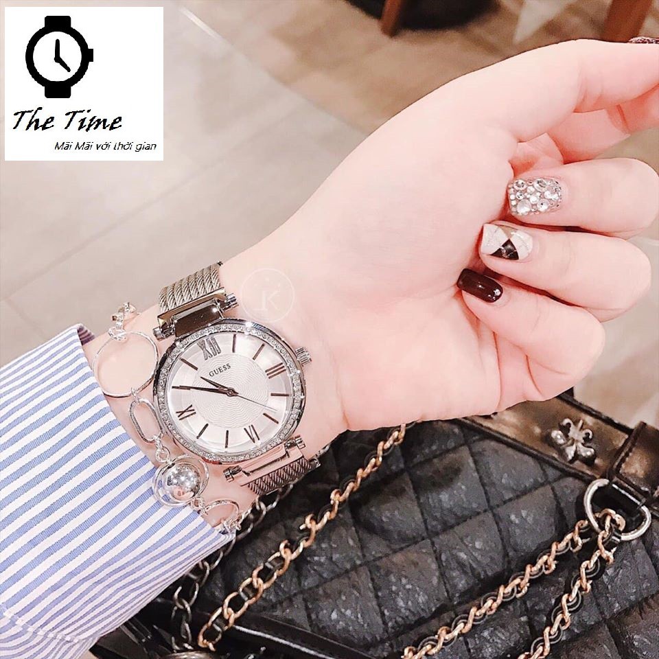 ( Sẵn 2 màu ) Đồng hồ nữ Guess W0638L1 &amp; W0638L2 . case 36mm .3ATM