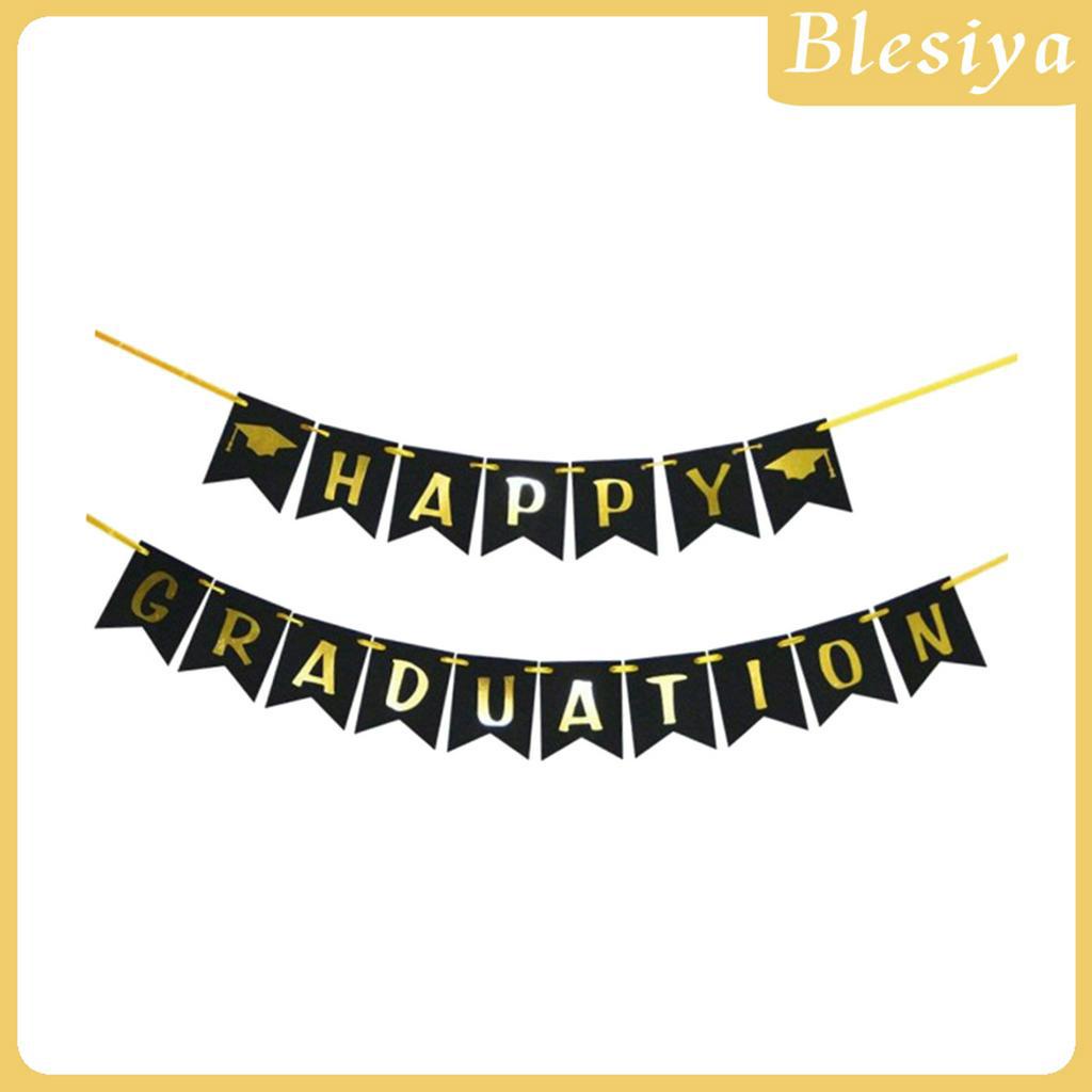 [Blesiya] Banner Chúc Mừng Tốt Nghiệp Trang Trí Lớp Học