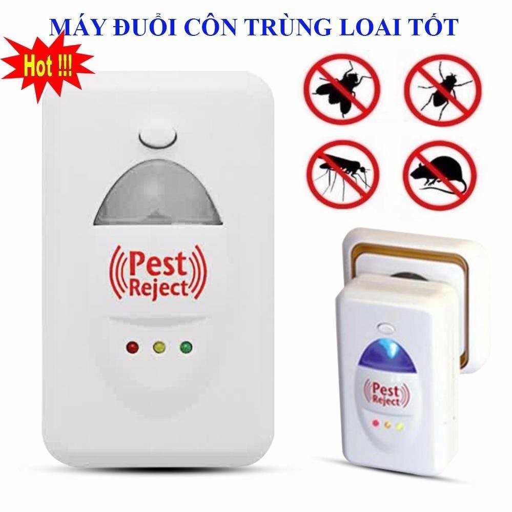 Máy Xua Đuổi Chuột, Đuổi Côn Trùng bằng sóng siêu âm, pest reject,hiệu quả cao,không mùi,không độc,không gây hại