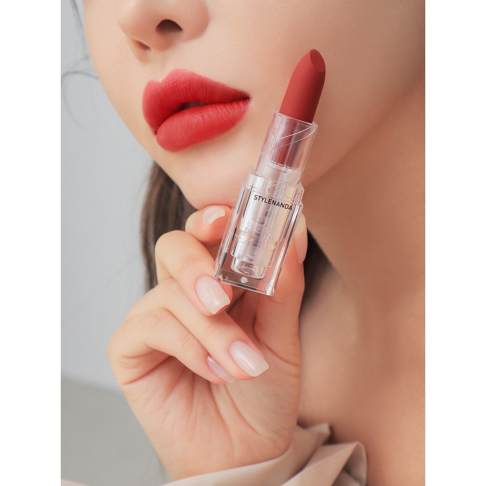 [PHIÊN BẢN GIỚI HẠN] Son Thỏi Lì, Lên Màu Siêu Chuẩn Hàn Quốc 3CE Soft Matte Lipstick 3.5g