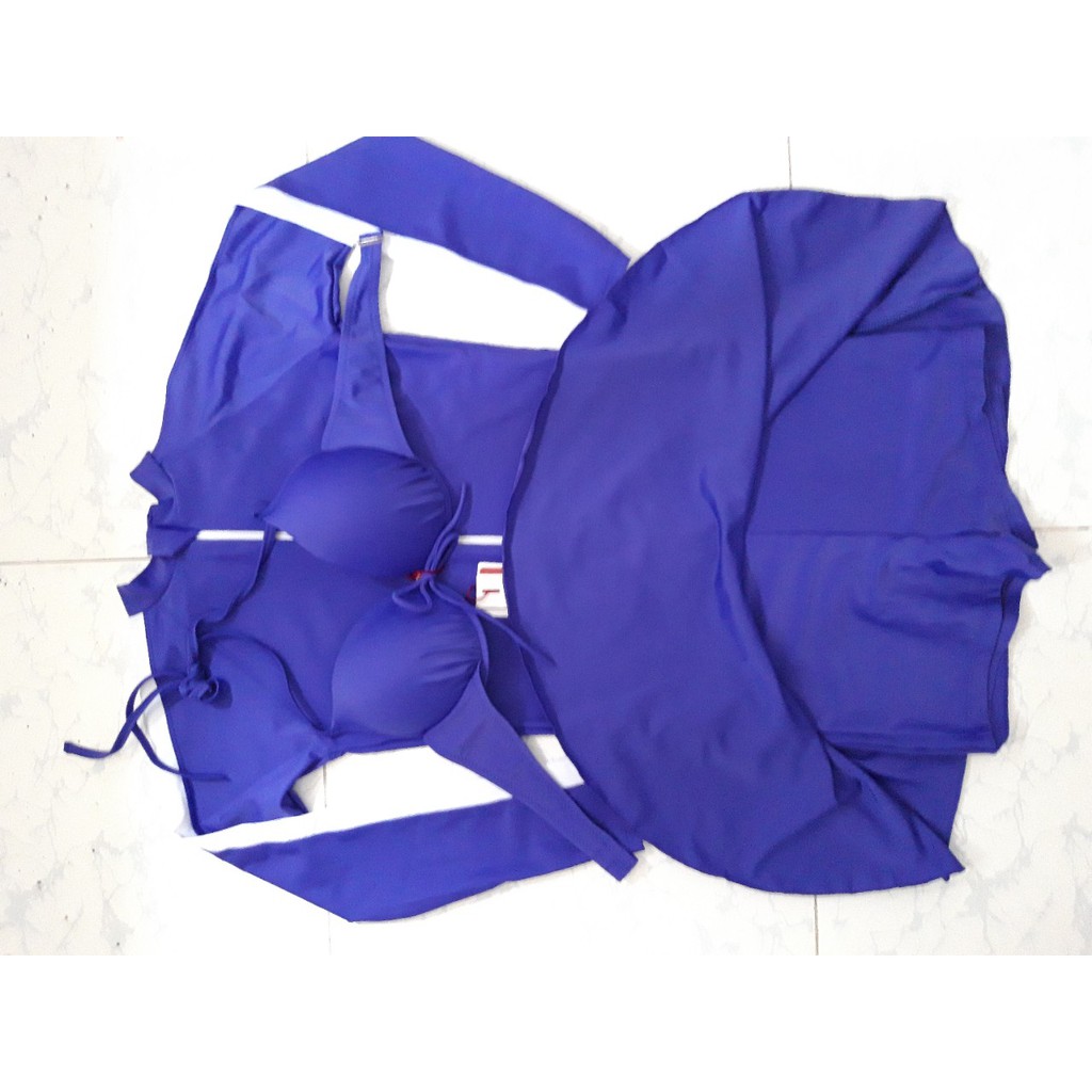 váy bơi liền phong cách thể thao- áo ngực rời-3 màu - CÓ SIZE LỚN | BigBuy360 - bigbuy360.vn