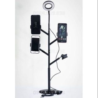 ĐÈN livestream ĐỂ BÀN 5in1 Quái vật 4 tay