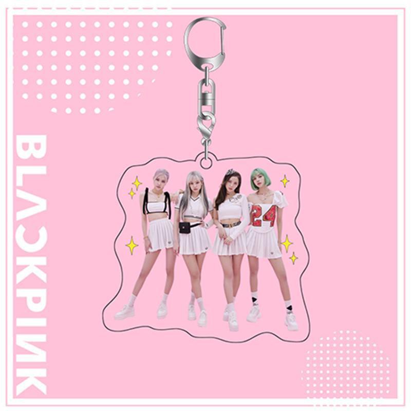 Móc Khóa Bằng Acrylic In Hình Thành Viên Nhóm Nhạc Blackpink