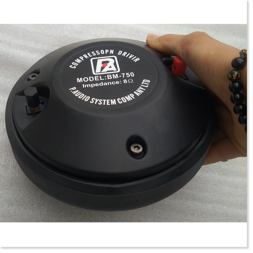 CỦ TREBLE KÈN 750 PAUDIO COIL DẸT 74,5MM CAO CẤP - gồm 1 cái - NẮP NHÔM