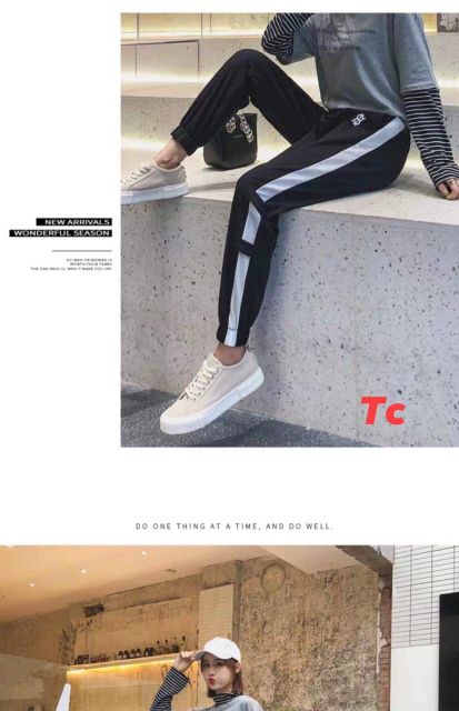 [Mã WARN10 giảm 10k đơn 99k] Quần jogger kaki phối sọc y8 phom 60kg | BigBuy360 - bigbuy360.vn