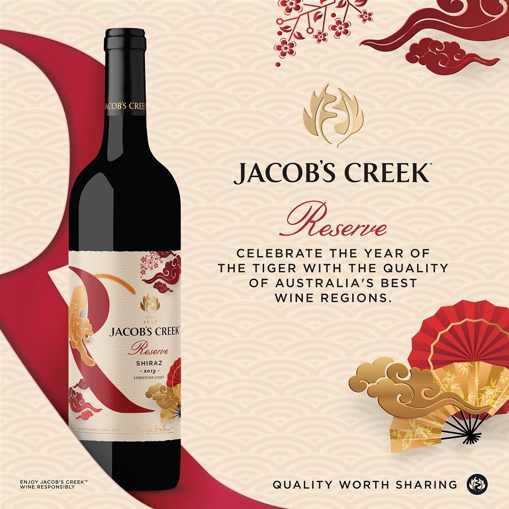 JACOB'S CREEK RESERVE SHIRAZ- ÚC 750ML