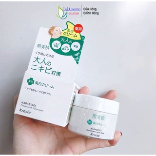 Kem dưỡng ngăn ngừa mụn và dưỡng trắng Kracie Hadabisei Acne 50g