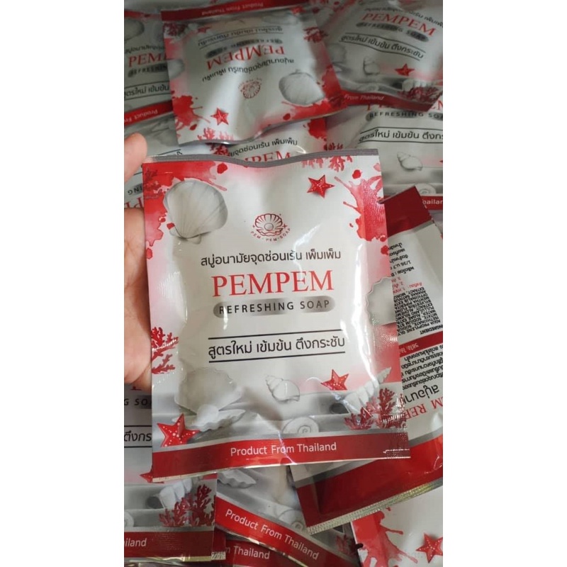 Xà phòng làm hồng se khít cô bé PEMPEM REFRESHING SOAP