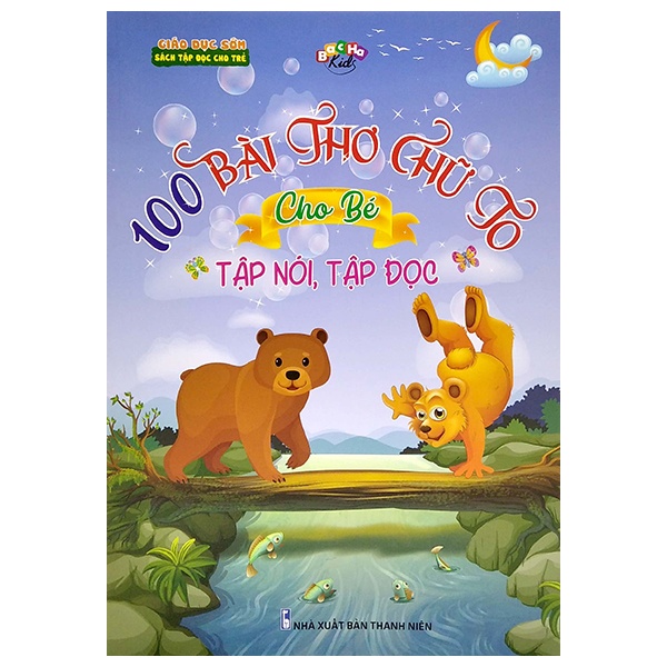 Sách 100 Bài Thơ Chữ To Cho Bé Tập Nói, Tập Đọc