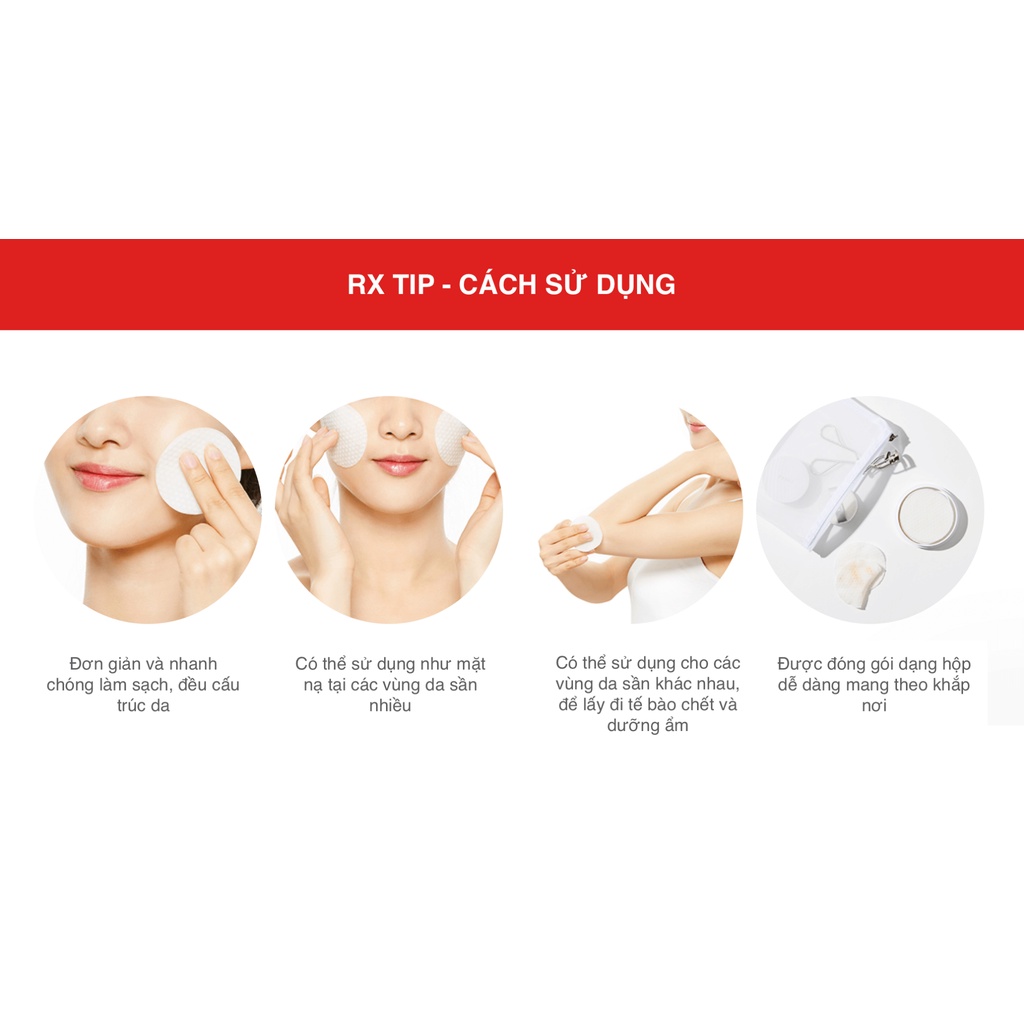 [ MẪU MỚI ] Bông Tẩy Da Chết Hóa Học Cosrx One Step Original Clear Pad