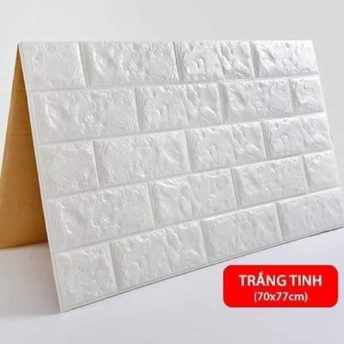 Xốp dán tường giả gạch 3d kích thước 77x70cm | BigBuy360 - bigbuy360.vn