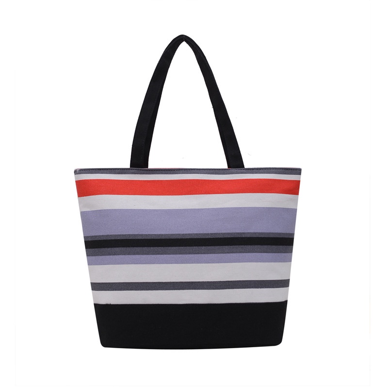 Túi Xách Vải Oxford Đơn Giản Màu Sắc Thời Trang Cho Nữ