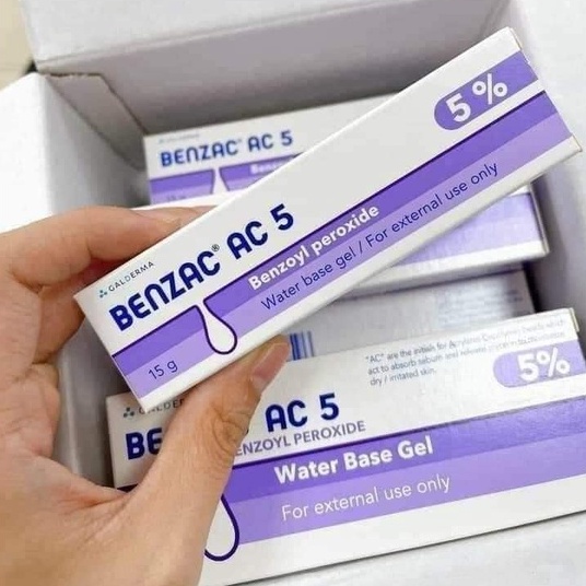 [Auth-Date mới] Kem ngừa mụn Benzac AC 5% Benzoyl Peroxide - Galderma 15g- YUPA.STORE