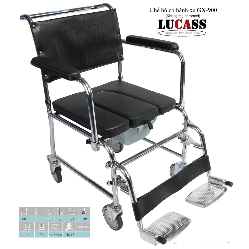 Ghế bô vệ sinh Lucass GX 900
