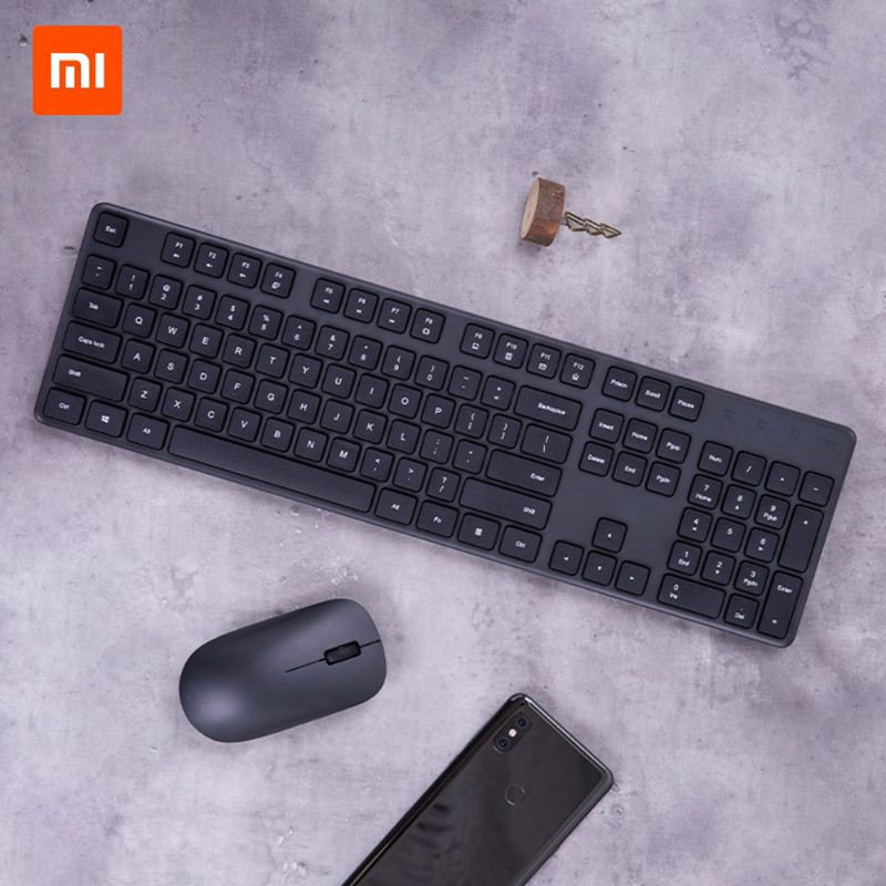 bộ Bàn Phím và chuột Không Dây Xiaomi Mi WXJS01YM 2.4Ghz