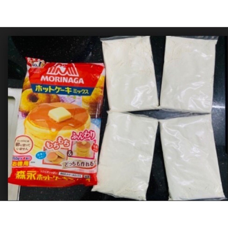 Bột Làm Bánh Pancake Morinaga 600g (Có tách lẻ 150gr)