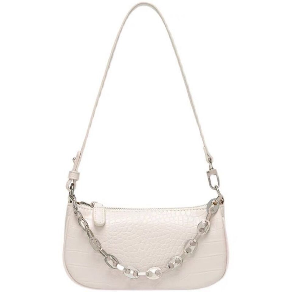 Zara Túi đeo dưới cánh tay Phối Dây Xích Sành Điệu Hợp Thời Trang