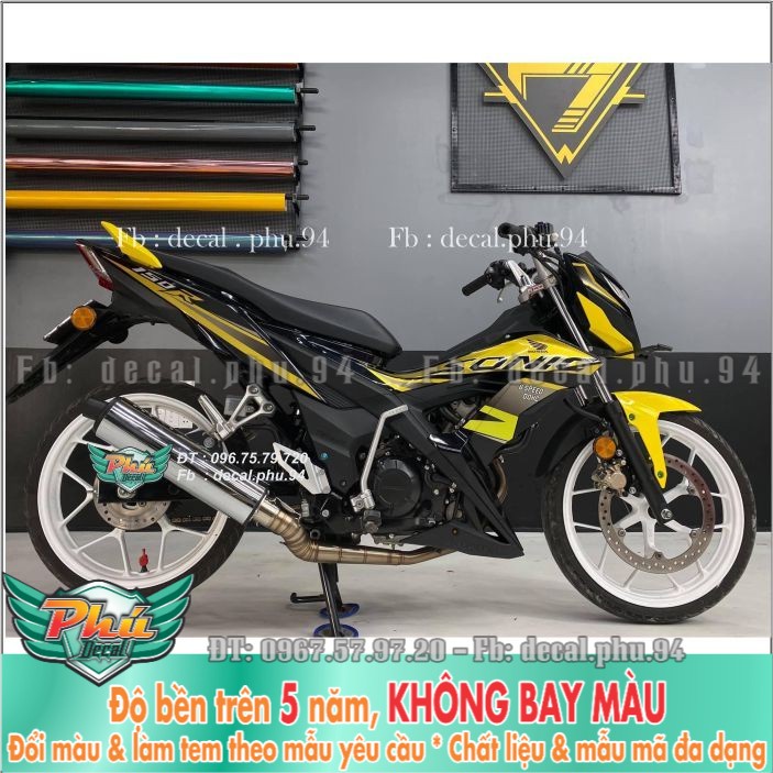 Tem rời Sonic vàng đen (H) -1