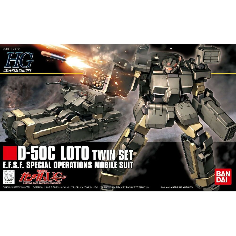 Mô Hình Gundam Bandai HG UC 106 D-50C Loto Twin Set [GDB] [BHG]