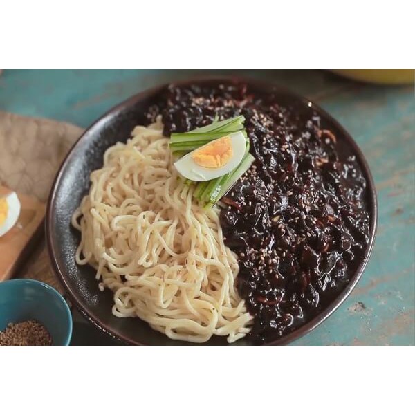 Combo 2 gói mì udon samlap + 250g sốt tương đen jajangmyeon