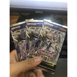 3 Pack the bài Yugioh Power of the Elements