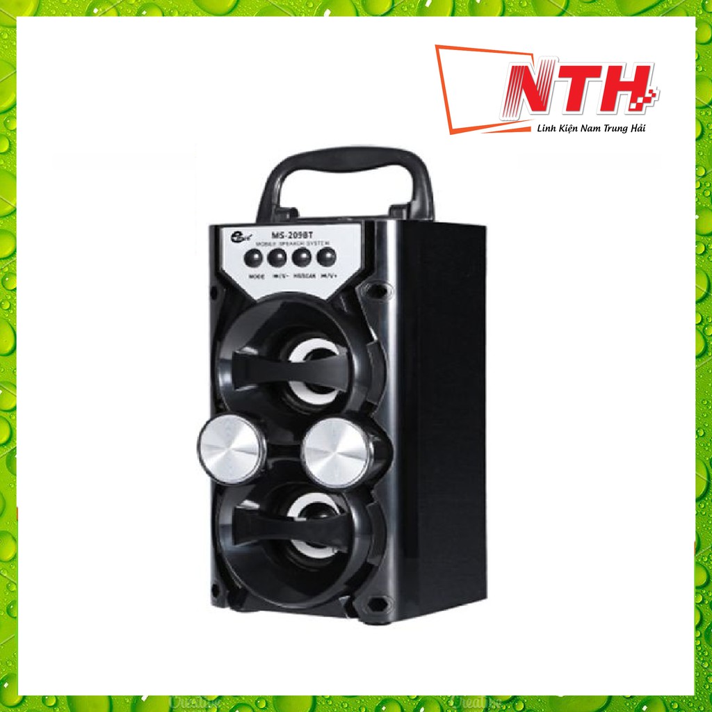 Loa gỗ Bluetooth xách tay MS-209BT