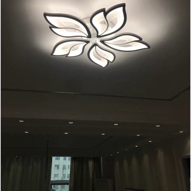 Đèn Led Trần 5 Cánh v2 Có 3 Chế Độ Sáng