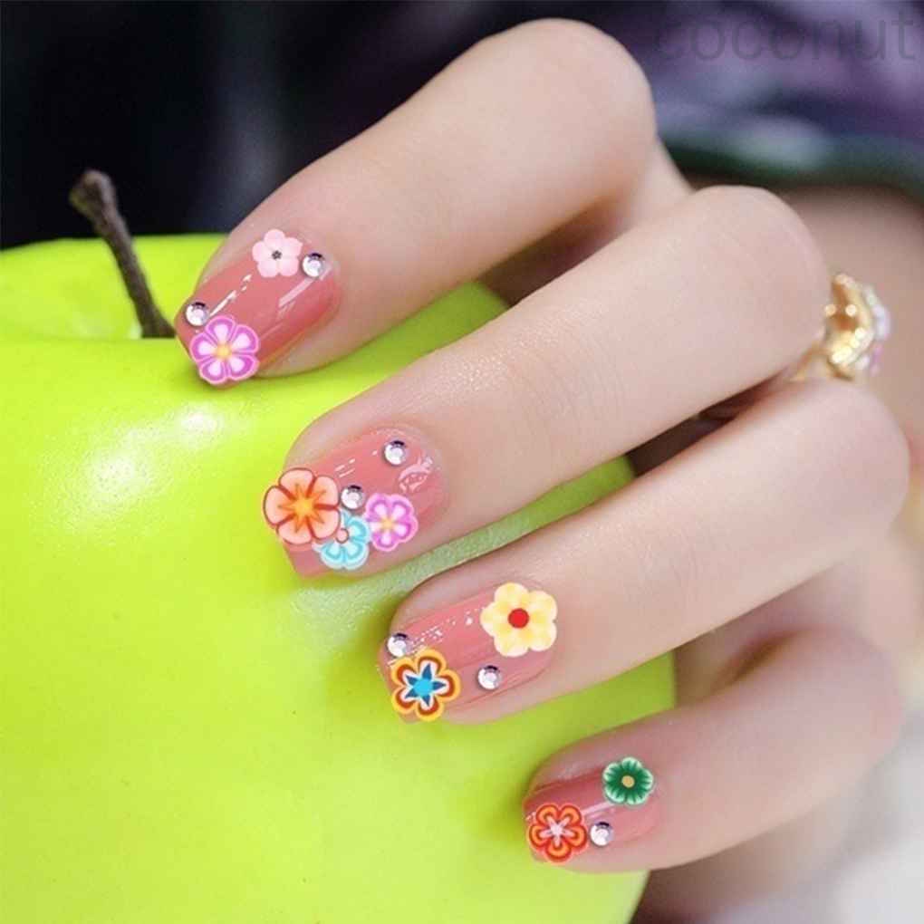 [Hàng mới về] Set 1000 miếng dán trang trí móng tay hình 3D DIY