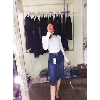 Áo thun gân tay dài ôm body