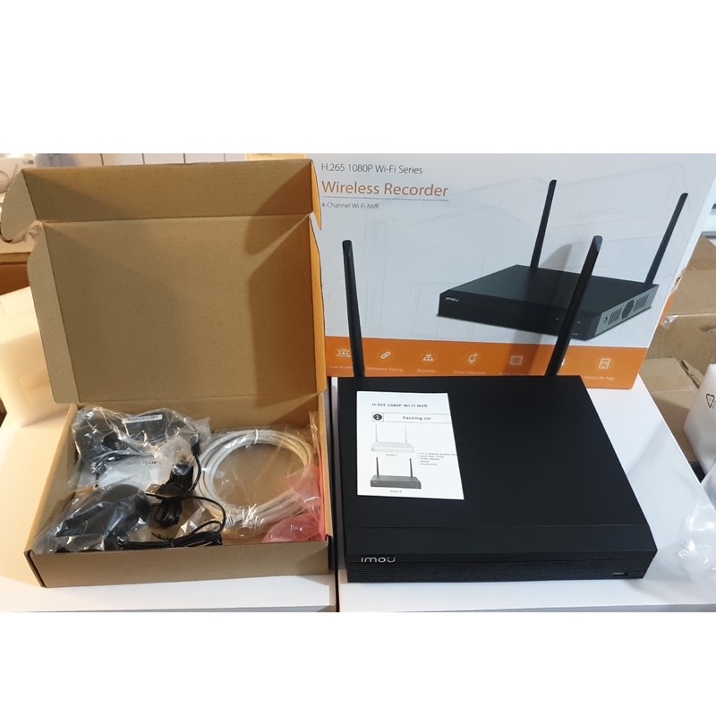 Đầu ghi hình cho camera WIFI IMOU 4 kênh, 8 kênh hàng chính hãng