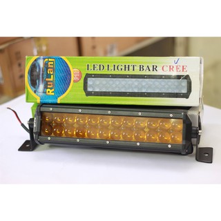 LED BAR DÀI TRỢ SÁNG 50CM 126W VÀNG BI CẦU - 1 chiếc