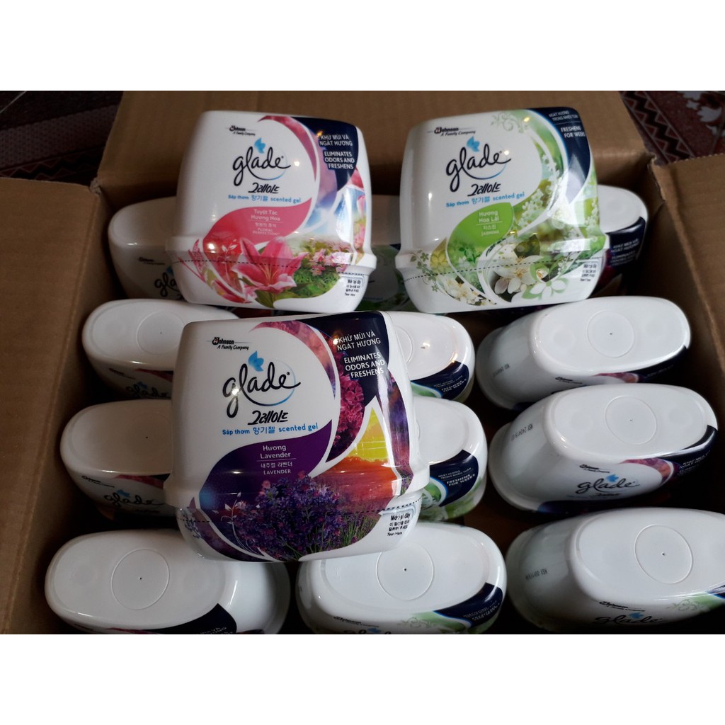 Sáp thơm để phòng Glade 180g đủ mùi