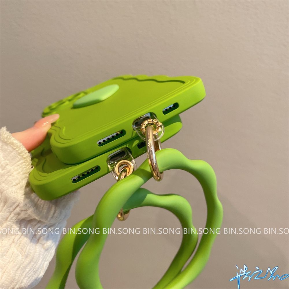 Ốp Điện Thoại Màu Xanh Lá 3D Cho Vivo Y33S Y21T Y11 Y20i Y20 Y33T Y21 Y17 Y12 Y15 V11i Y12A Y12S Y20S V23 V20 Pro S1 Y52S Y31S