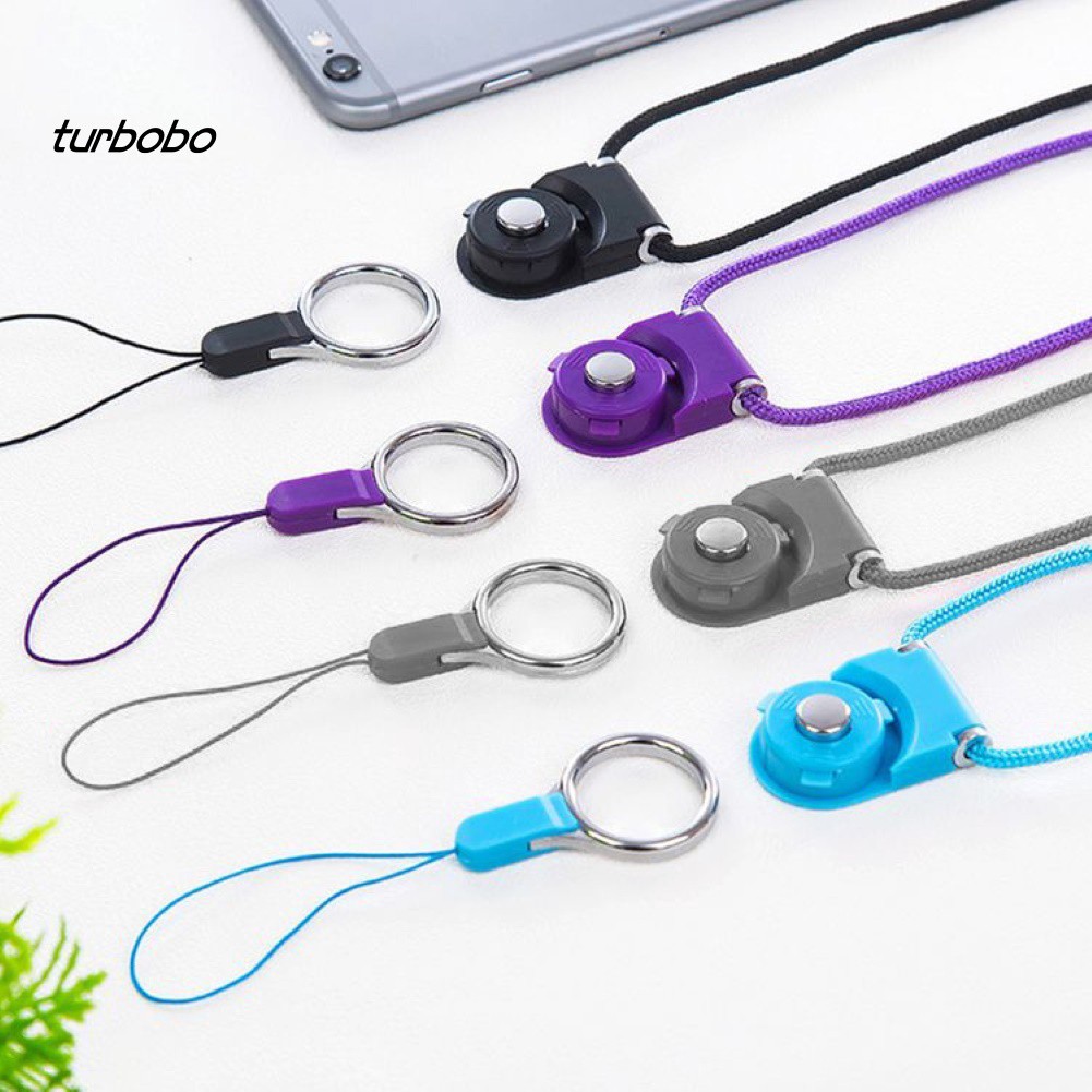 Dây móc điện thoại đeo cổ dễ tháo rời tiện lợi