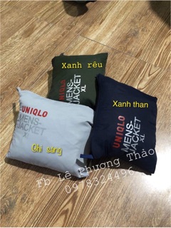 Áo gió trơn cho nam 2 lớp ( hàng VNXK)
