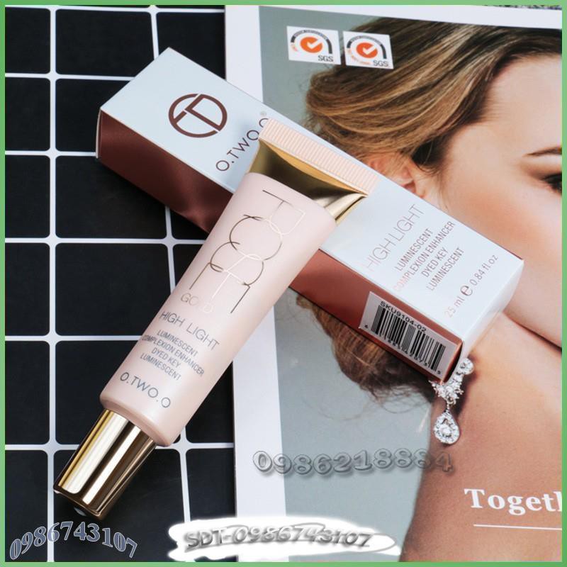 Kem bắt sáng dạng lỏng O.TWO.O HighLight Rose Gold AHR2