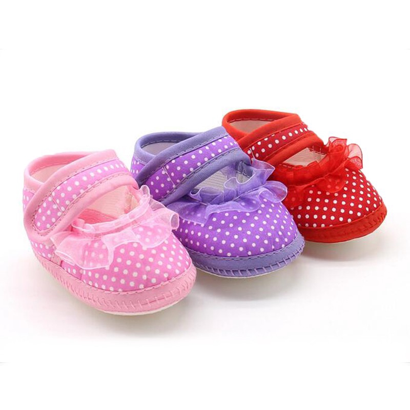 Non-Slip Toddler Kids Baby Girls Shoes